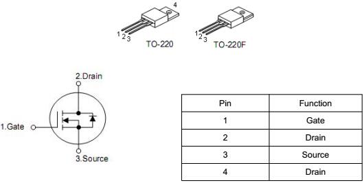 12N60場效應管參數