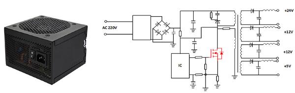 PC電源MOS管