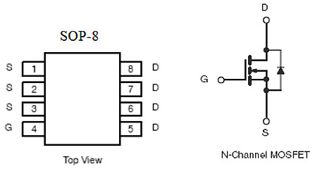 MOS管,KIA4706A,8A/60V