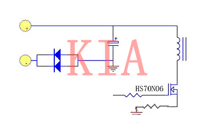 ?二極管單向導電性實現防反接保護解析-KIA MOS管