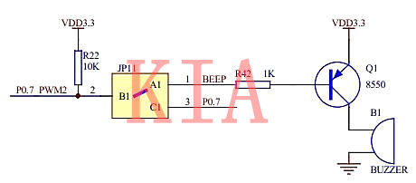 蜂鳴器驅動電路圖