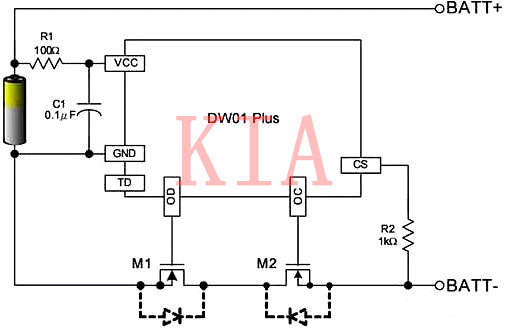 超詳細|鋰電池過充電、過放、短路保護電路-KIA MOS管