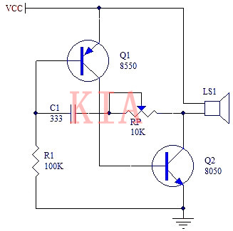 雙管自激振蕩電路分析圖文詳解-KIA MOS管