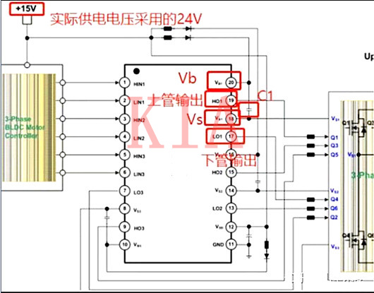 控制上下MOS管的互補PWM不能發100%占空比-KIA MOS管