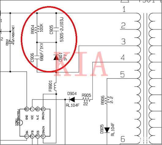 ?開關電源變壓器的分布電容與漏感問題-KIA MOS管