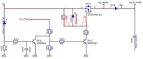 PMOS過壓保護電路原理圖及分析-KIA MOS管