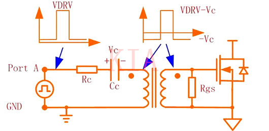 單端變壓器耦合MOS管驅動電路分析-KIA MOS管