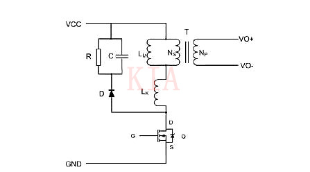 反激 RCD鉗位電路