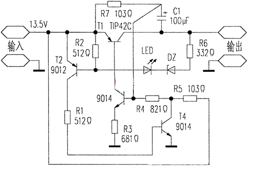 【電路設(shè)計】過流保護(hù)自恢復(fù)電路圖-KIA MOS管