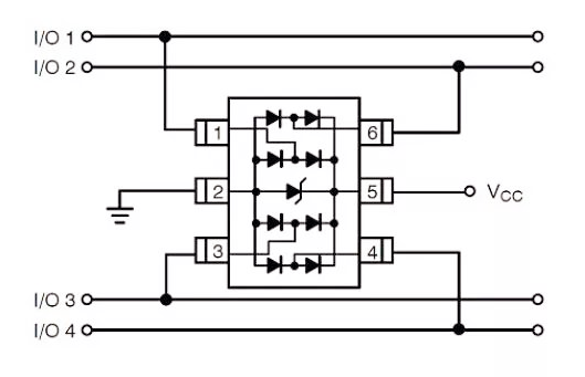 PCB ESD 保護電路