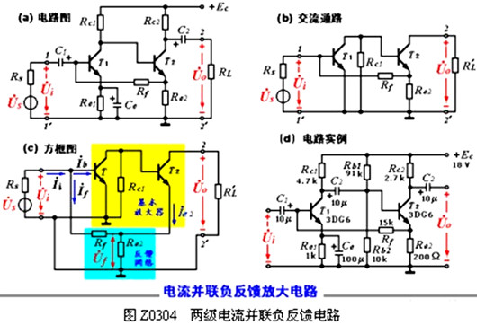 電流并聯 負反饋 電路