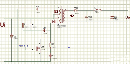 【電路設(shè)計(jì)】正激式開(kāi)關(guān)電源圖文-KIA MOS管