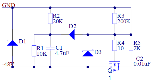 MOSFET搭建電源緩啟動(dòng)電路分析-KIA MOS管