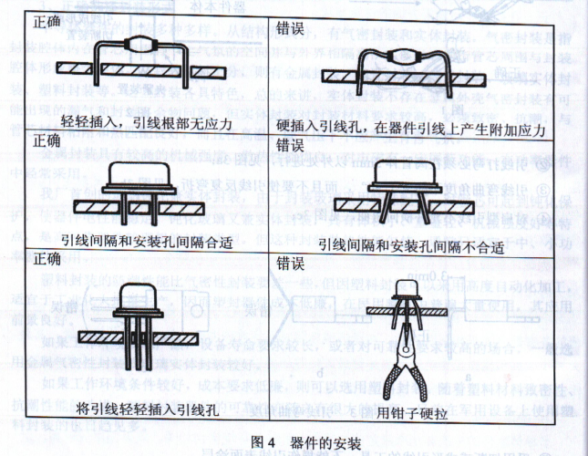 場效應(yīng)管在印刷板電路板上安裝