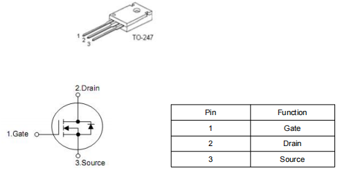 75V 150A場效應管,KIA2807N參數(shù)