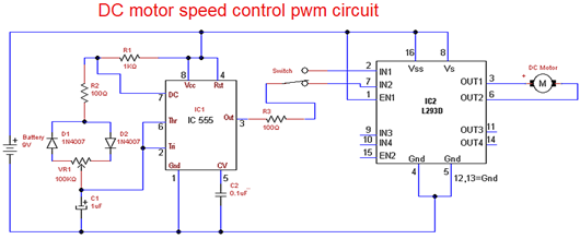 pwm電機調速