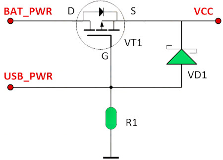 雙電源切換電路,電源切換電路分享-KIA MOS管