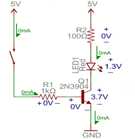 三極管,晶體管開關電路