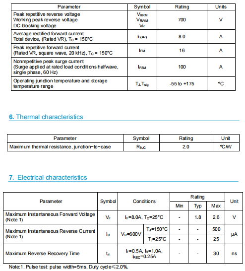 8a700v場效應管,KIA08TB70DP