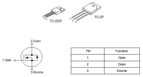 bldc mos,電機(jī)驅(qū)動(dòng)器mos,?25a500v,KNH7650A場效應(yīng)管參數(shù)-KIA MOS管